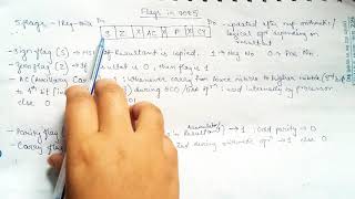 FLAG REGISTER IN 8085 MICROPROCESSOR