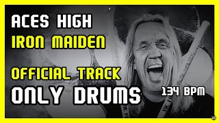 Aces High - Nico McBrain - Iron Maiden - Only Drums Backing Track