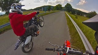 Dirt Bikes vs Everything - "Let's Go For A Ride! "