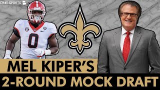 New Orleans Saints Draft Rumors: Mel Kiper’s Latest 2-Round Mock Draft Reaction Ft. Calijah Kancey