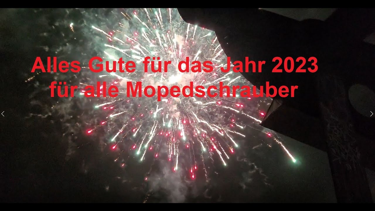 Neujahrsgrüße 2023. Getting Nervous Lässt Es Knallen - YouTube