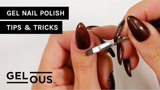 Tips \u0026 Tricks for a Tidy Gel Manicure | Application Tutorial | Gelous Gel Nail Polish