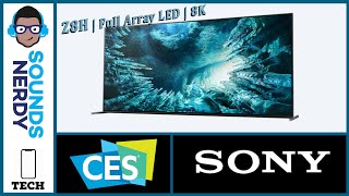 CES 2020: FIRST LOOK: Sony ZH8 TV Master Series