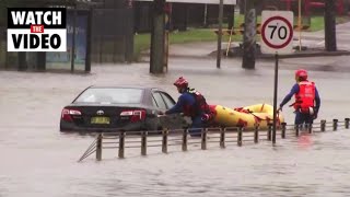 Weather Watch: Man dies as wild weather lashes NSW
