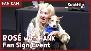 ROSÉ (BLACKPINK) 'rosie' Fan Sign Event @YG SELECT #FanCam (21/12/2024)