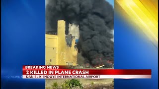 Kamaka Air plane crash near Honolulu airport ends in 2 deaths