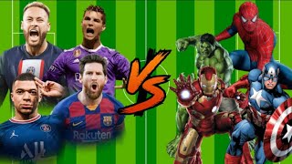 Football VS Avengers 💪🔥