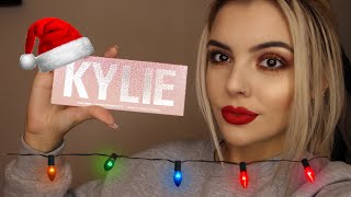 Kylie Cosmetics Holiday 2019 Collection | Review + CLASSIC HOLIDAY MAKEUP! 🎄