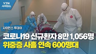 코로나19 신규환자 8만 1,056명...위중증 사흘 연속 600명대 / YTN 사이언스