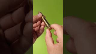 Small Chubby Ballpoint Pen Made of Brass Metal - Japanese Stationery