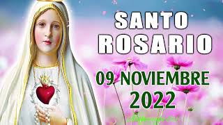 SANTO ROSARIO DE HOY MIÉRCOLES 09 DE NOVIEMBRE DEL 2022 🌷 MISTERIOS GLORIOSOS 🌺ALABANZADE DIOS