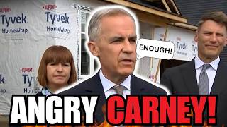 Mark Carney Disgracefully CUTS OFF Female Reporter On LIVE TV!