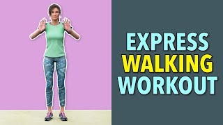 15 Minute Express Walking Workout At Home