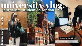A DAY IN THE LIFE AT UNIVERSITY | Journalism Student in London 🇬🇧