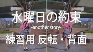 【練習用】水曜日の約束-another story- 踊ってみた【反転・背面】