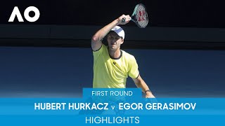 Hubert Hurkacz v Egor Gerasimov Highlights (1R) | Australian Open 2022