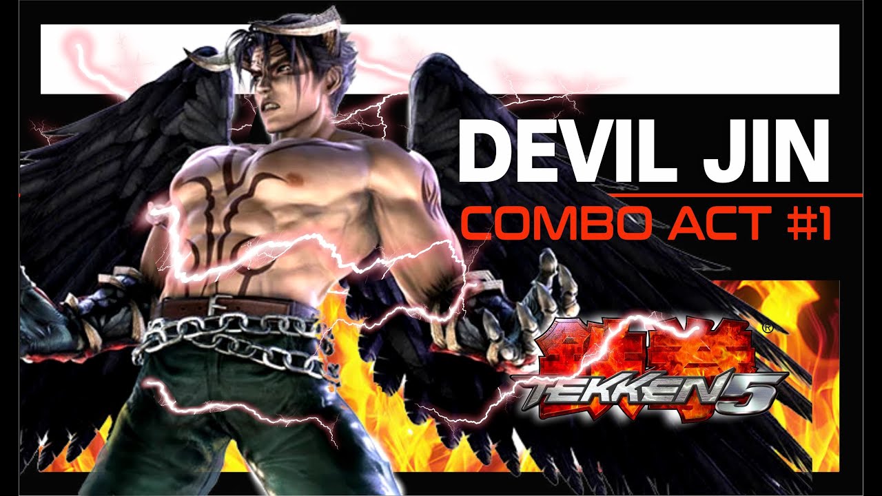 Tekken 5 - Devil Jin Combo Act # 1 - #viralvideo #trending #tekken5 # ...