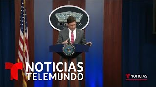 Secretario de Defensa de EE.UU. se desmarca de Trump | Noticias Telemundo