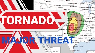 Monday Tornado Outbreak Possible. Weather Alert! Sunday Night update 5/5/2024