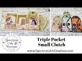 Triple Pocket Small Clutch - #SpectrumArtCreations#G45BACall2022 @Graphic45