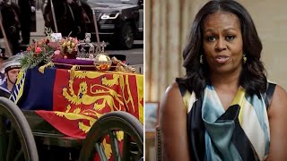 Queen Elizabeth II Funeral: Michelle Obama and More Celebrities Pay Tribute — Watch