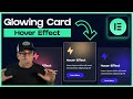 New Elementor Design Trick - Glowing Cursor on Card Hover