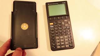 Texas Instruments TI-85 Graphing Calculator With Sliding Cover Tested