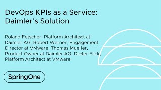 DevOps KPIs as a Service: Daimler’s Solution