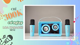 Loa karaoke mini giá 300k ĐẦY BẤT NGỜ từ GOOJODOQ | Loa Bluetooth AB4082