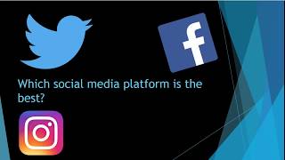 Unit 3 Social Media assignment