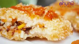 Cách làm món Xôi chiên phồng lạ miệng | Fried sticky rice Hóng Showbiz
