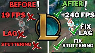 Ultimate Guide to Boosting FPS in League of Legends | Fix Lag \u0026 Improve Gameplay