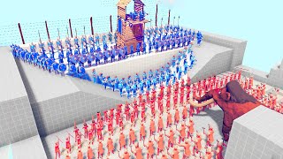 EVERY MELEE ARMY TOWER DEFENSE vs EVERY TEAM Tournament / Totally Accurate Battle Simulator (TABS)