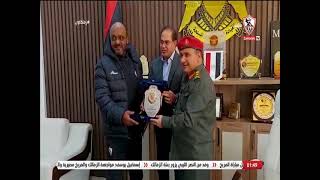 مجموعة فيديوهات وكواليس إستقبال رابطة الأندية والقيادة العامة للجيش لبعثة الزمالك في ليبيا وتكريمهم