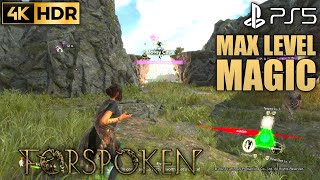 Mossy Cave FORSPOKEN The Windy Hills Walkthrough Gameplay | PS5 Forspoken Mossy Cave Gameplay 4K HDR