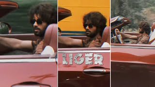 Vijay Devarakonda Latest Car Driving Visuals | #Liger Movie | Vijay Devarakonda Latest Video | DC