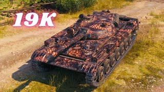 T-100 LT  19K Spot + Damage World of Tanks   #wot #worldoftanks