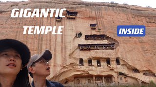 MATI TEMPLE：Ancient mountain temples in ZHANGYE,China