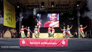 Cente Manis Dance, Swarna Nusantara @Burg-Brandenburg Folklorelawine,Germany 2013