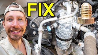 Secret Chevy Part FIXES Truck A/C Leaks FAST? WATCH THIS!