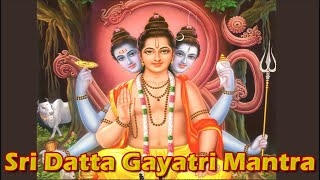 Datta Gayatri Mantra 108 Times With Lyrics | Dattatreya Gayatri Mantra | Powerful Dattatreya Mantra