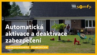 Somfy venkovní kamera | Automatická aktivace a deaktivace | Bezpečná domácnost