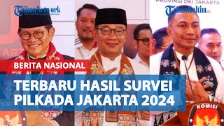 Hasil Survei Pilkada Jakarta 2024, Ridwan Kamil Optimis Elektabilitas Naik karena Dukungan Jokowi