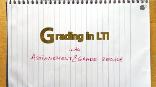 Grading in LTI Advantage