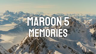 Maroon 5 - Memories (Lyric Video)