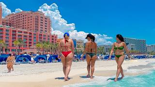 Clearwater Beach Florida 4K Beach, City and Pier 60 Walking Tour
