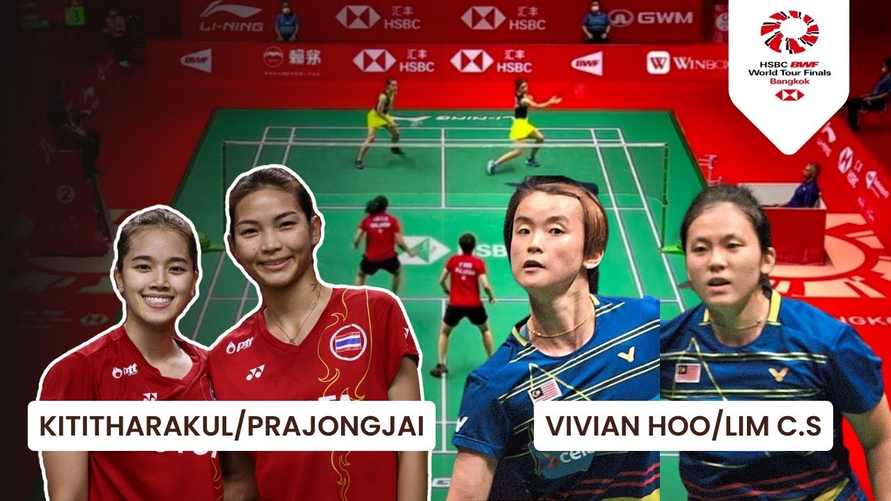 Badminton 2022 | Jongkolphan Kititharakul/Rawinda Prajongjai Vs Vivian ...