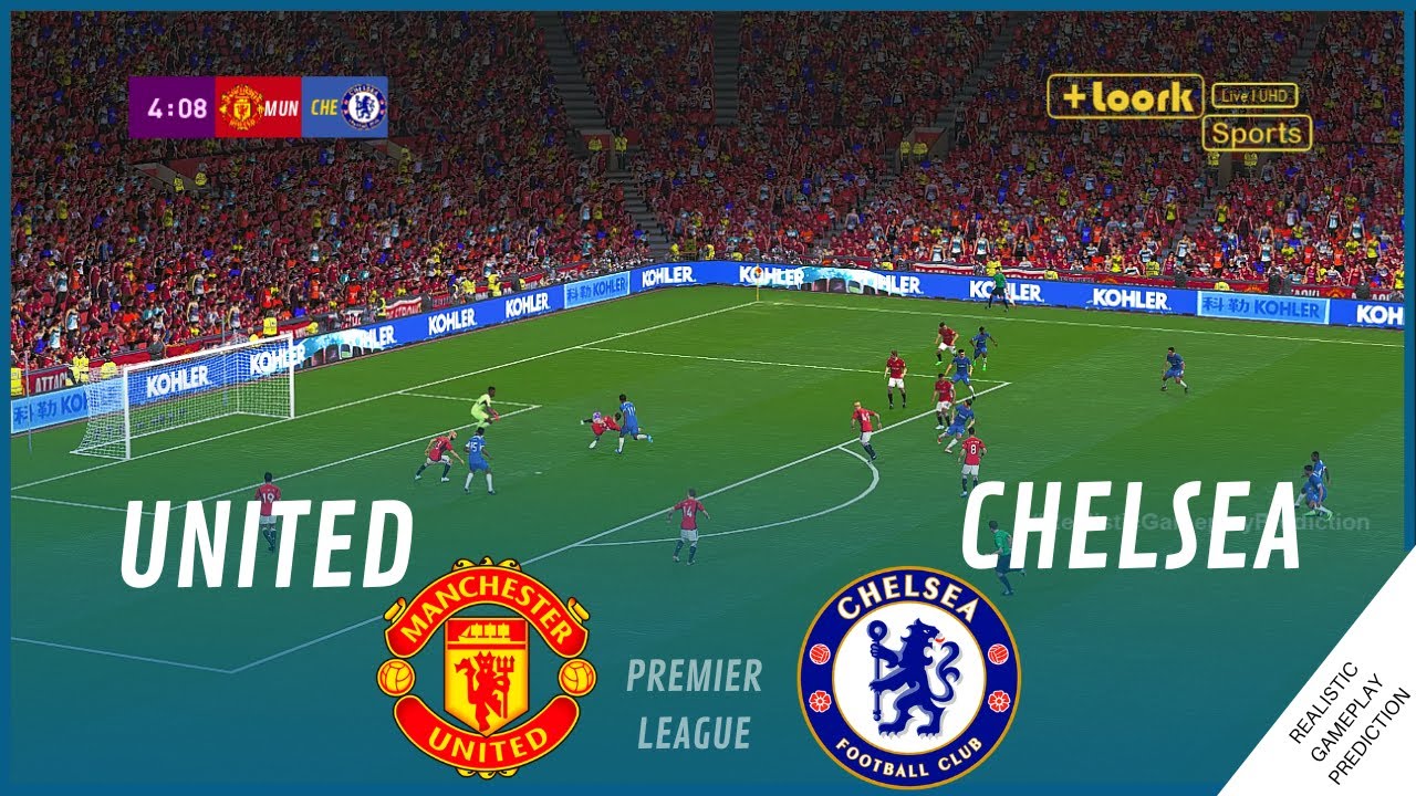 MANCHESTER UNITED Vs CHELSEA | PREMIER LEAGUE 23/24 • Simulación ...