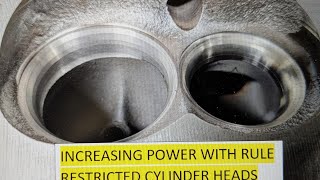 Cylinder Head Inspection and Making Power without PORTING. GREAT FOR YOU RULE BOOK RACERS!