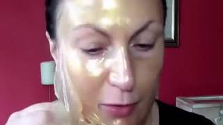 cledbel gold collagen lifting mask